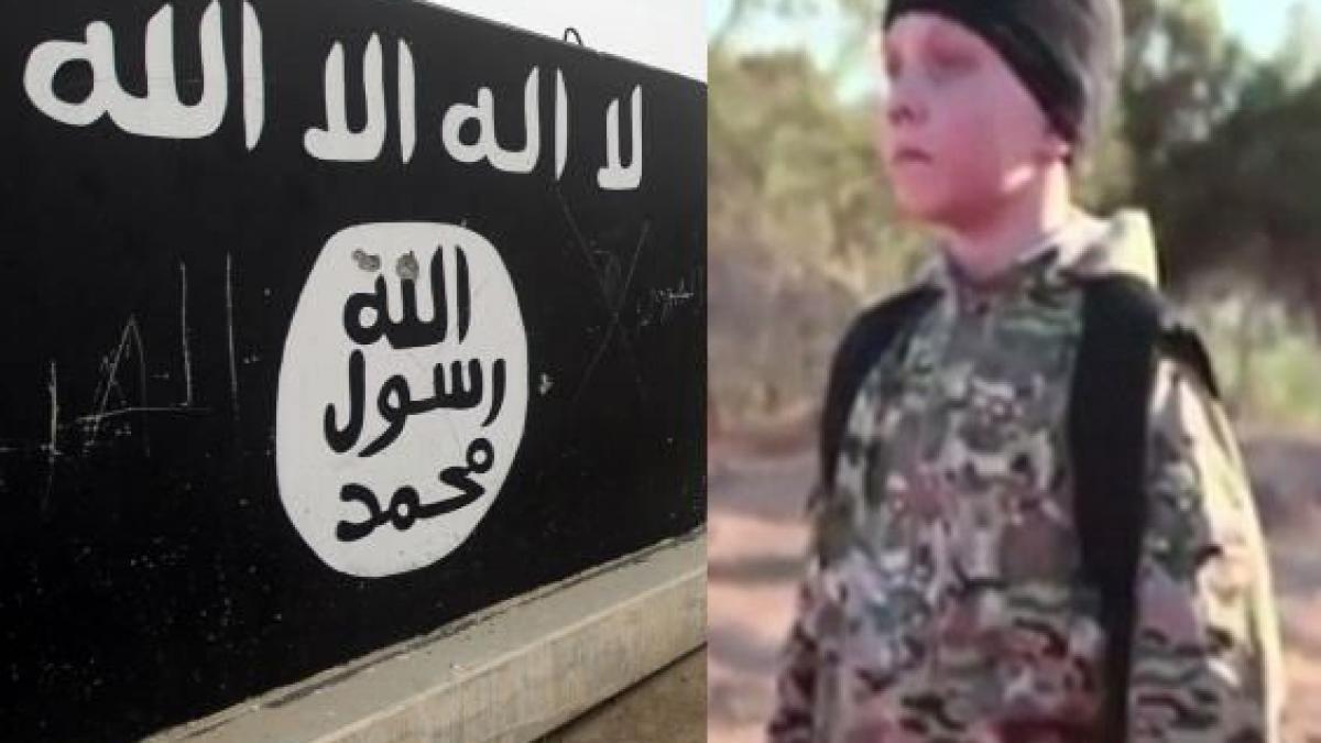 reactia disperata a unui tata care isi vede fiul intr o filmare isis copilul calau ucide