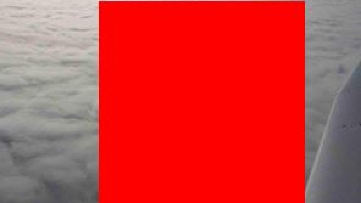 se afla la 10 000 de metri in aer cand a vazut asta a scos imediat telefonul si a inceput sa faca