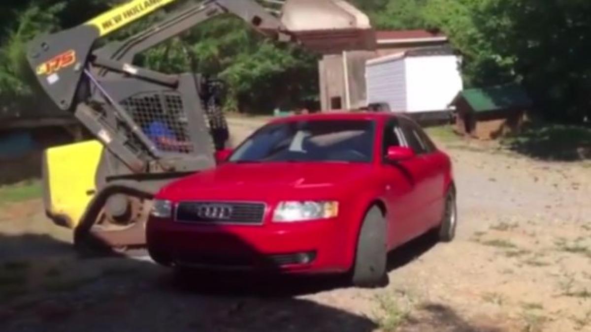 reactia unui tata care si a gasit fiica intr o masina cu un baiat