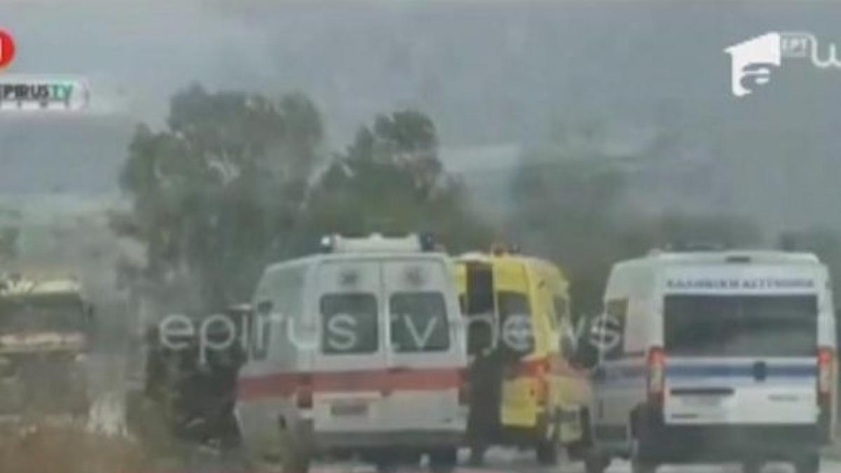 turisti romani salvati din viitura in grecia