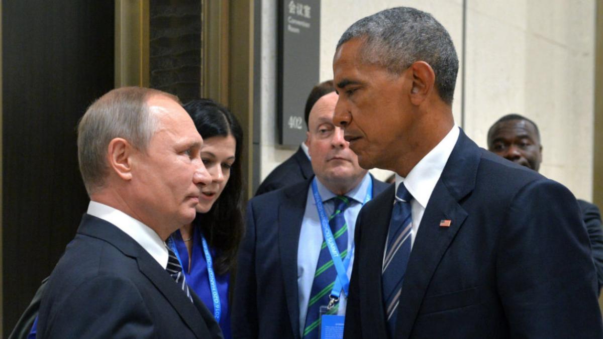 o fotografie cu putin si obama a declansat un razboi in mediul online
