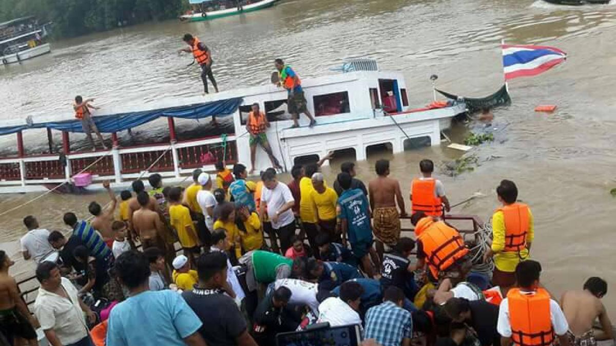 tragedie in thailanda o ambarcatiune s a rasturnat 10 persoane au murit iar altele sunt date
