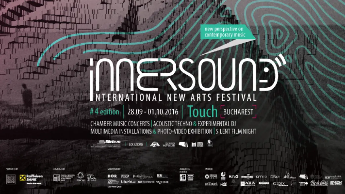 a patra editie a innersound new arts festival intre 28 septembrie si 1 octombrie