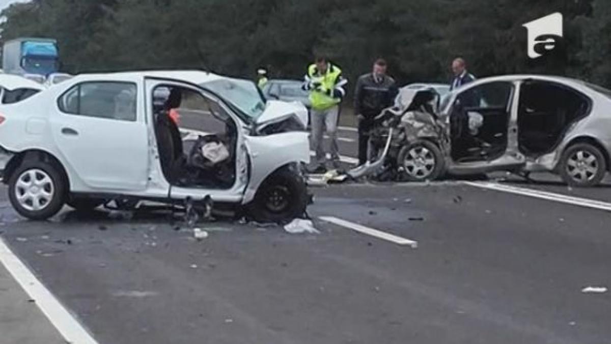 accident cumplit in giurgiu au murit nevinovati intr un carambol in cu trei masini si un tir
