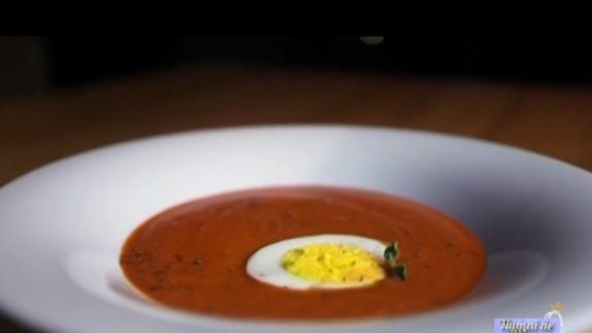 supa crema de rosii oregano