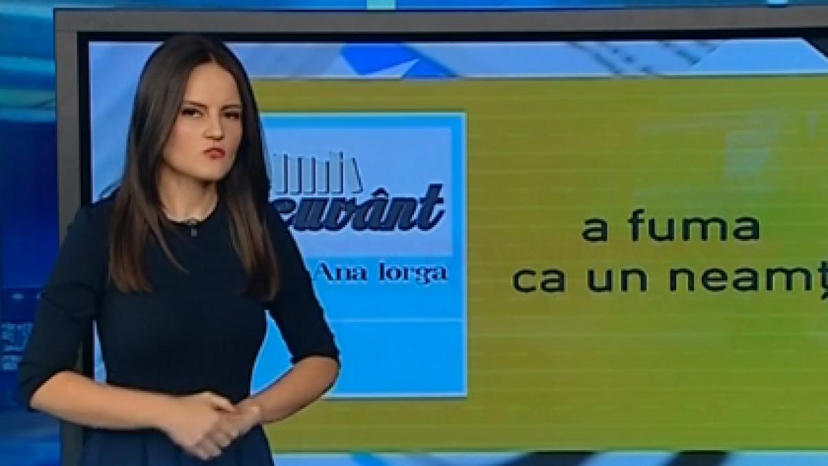 pe cuvant cu ana iorga neamtul in expresiile romanesti