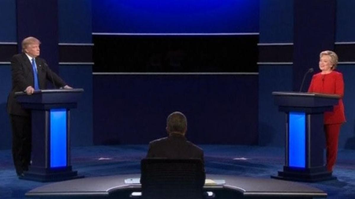 cnn clinton trump dezbatere antena3