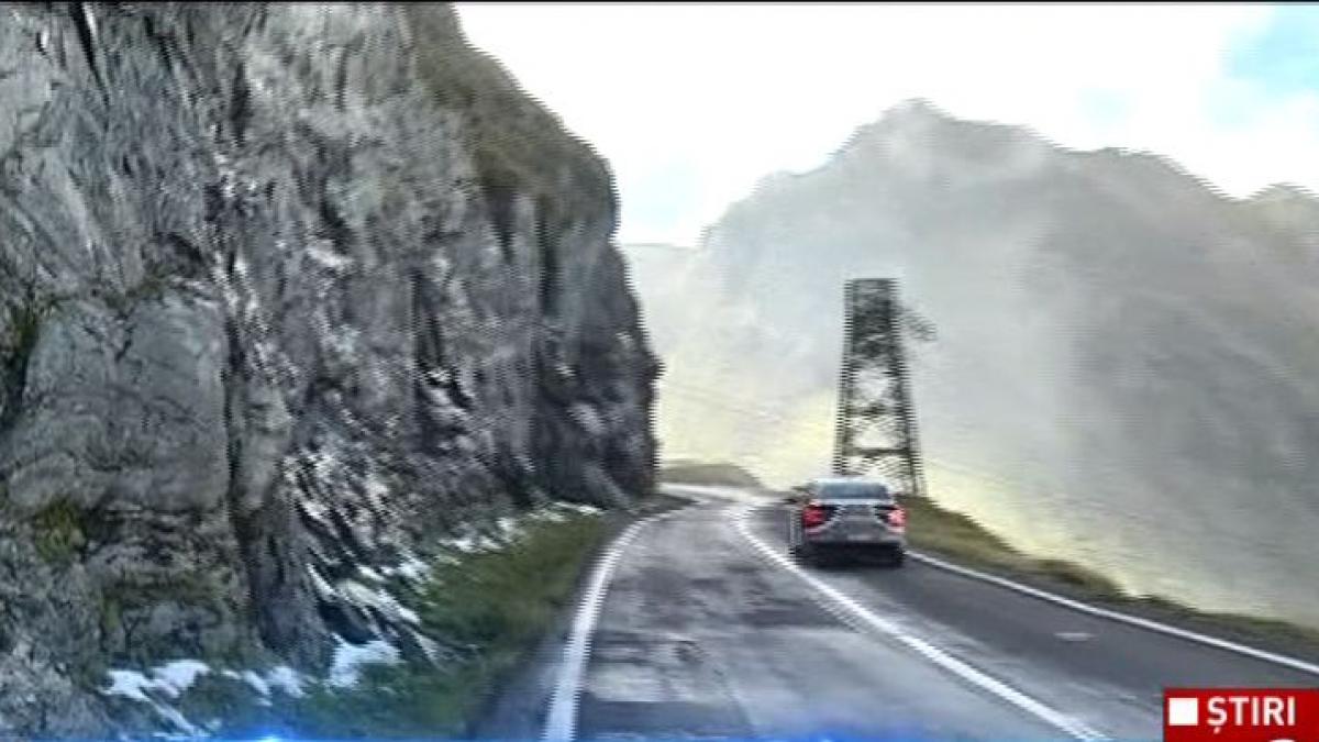 un roman a doborat recordul de viteza pe transfagarasan