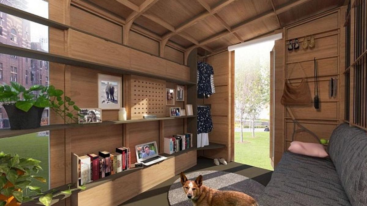 cum arata casa pe care o construiesti doar cu un ciocan o cheie si o bormasina