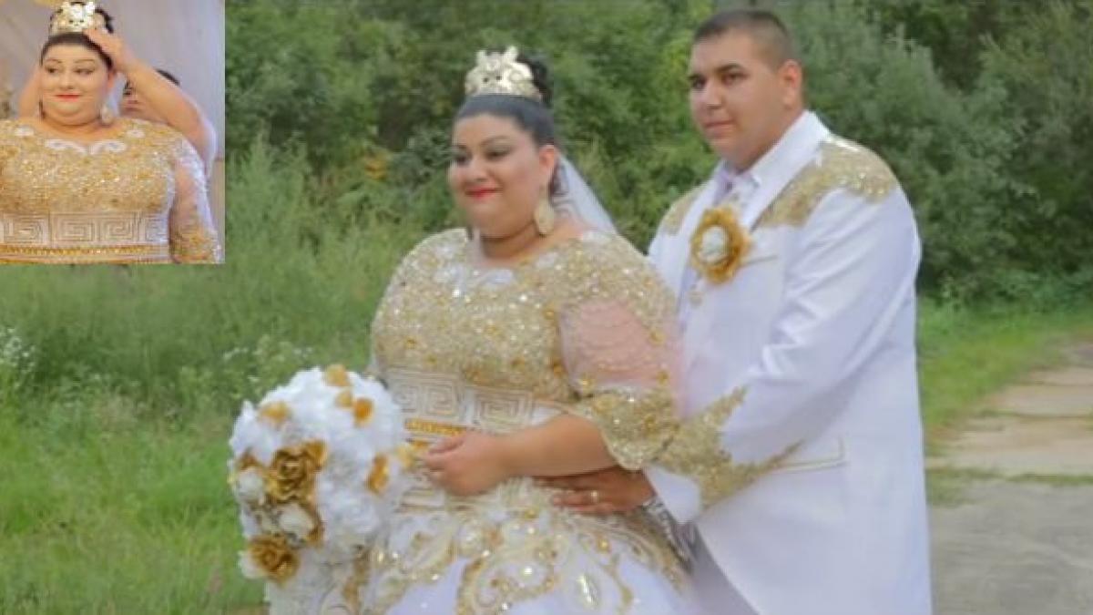 cea mai extravaganta nunta mirii au avut hainele cusute si brodate cu fire de aur