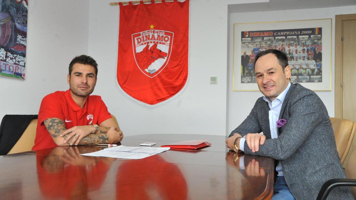 adrian mutu noul manager general al clubului dinamo