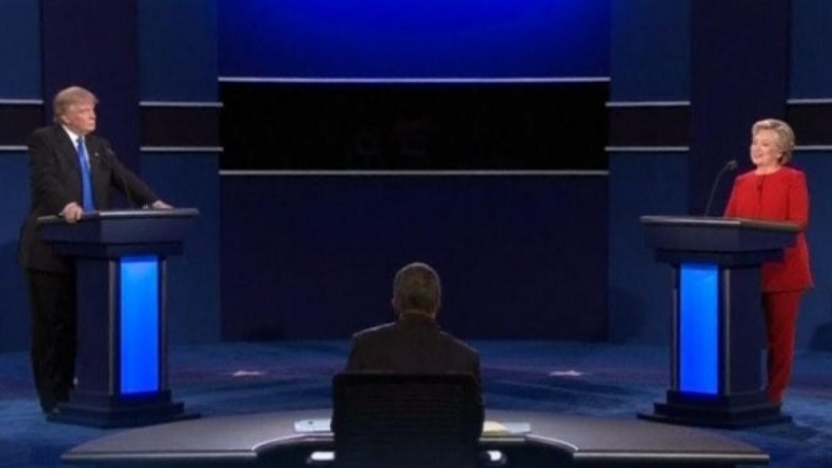 trump clinton televiziune ridicol dezbatere