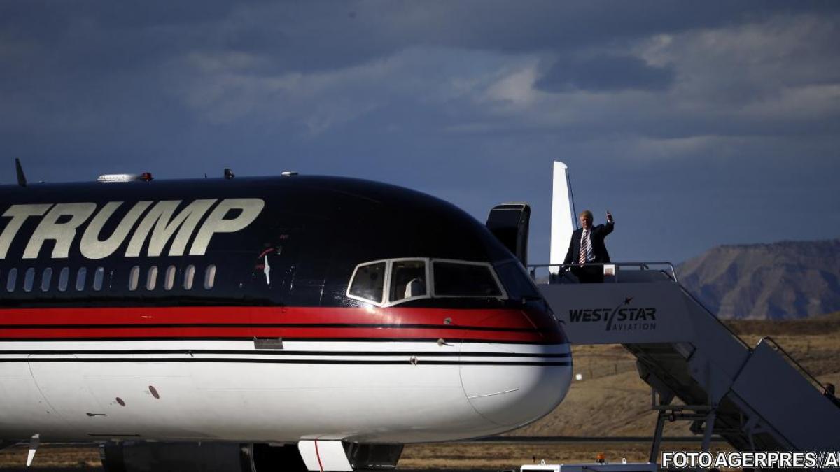 avioanele lui donald trump si hillary clinton s au intalnit pe aeroportul din las vegas