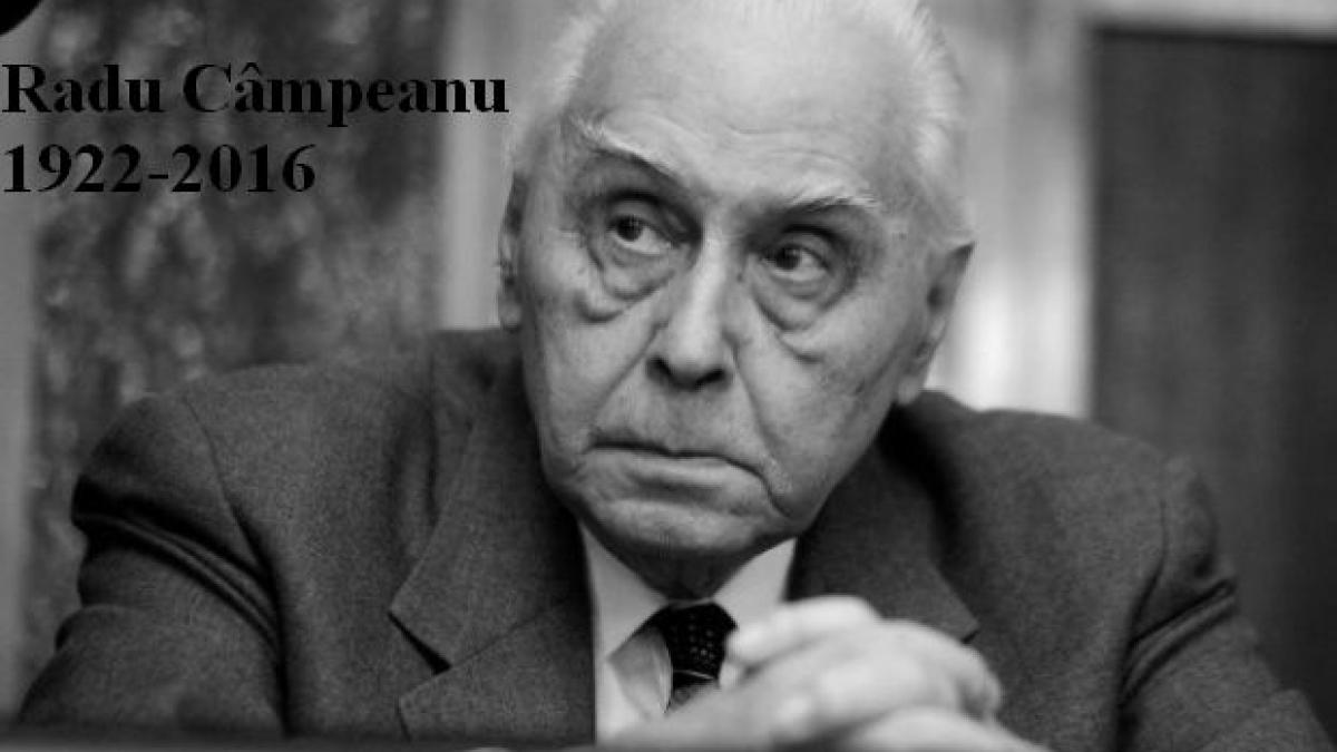 seniorul liberal radu campeanu a murit