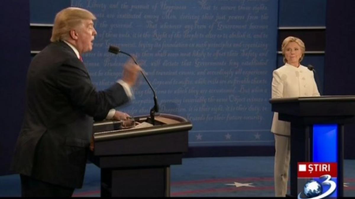 alegeri in america hillary clinton detasata in sondaje in fata lui donald trump