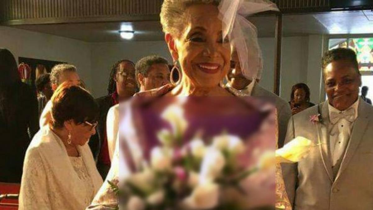 o mireasa de 86 de ani a cucerit internetul cum a aparut femeia in fata altarului