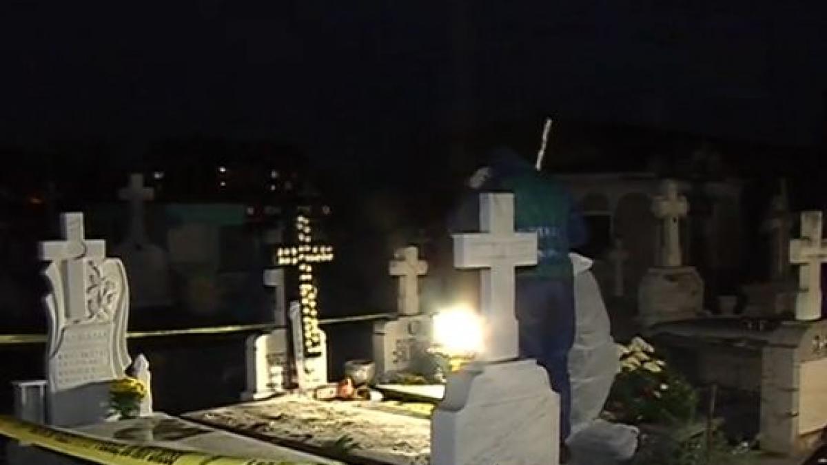 descoperire infioratoare in cimitirul din chitila trupul unei femei inmormantate acum aproape 3