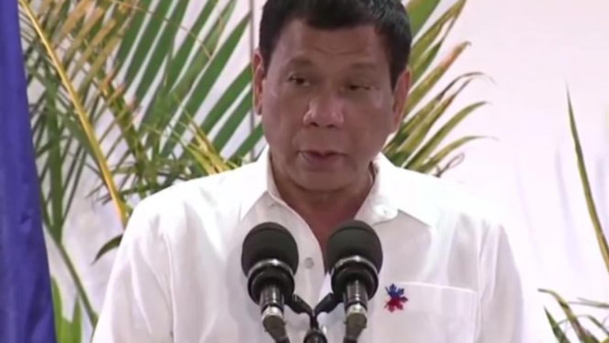 presedintele filipinelor rodrigo duterte a promis ca nu va mai injura