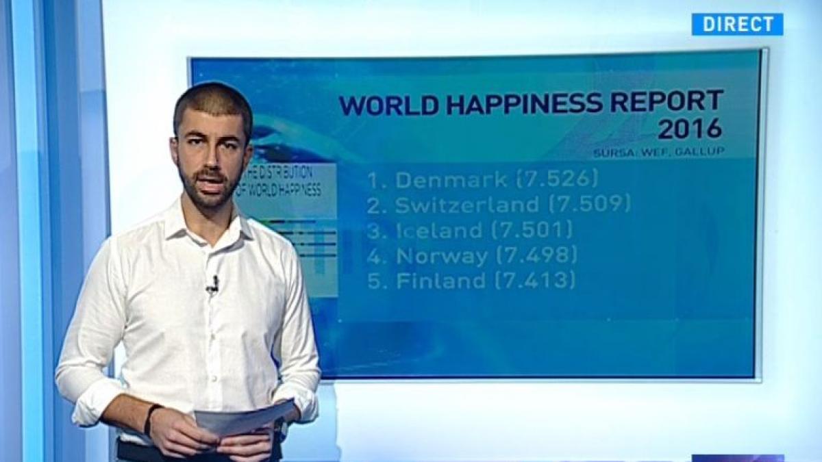 harta fericirii unde se afla romania