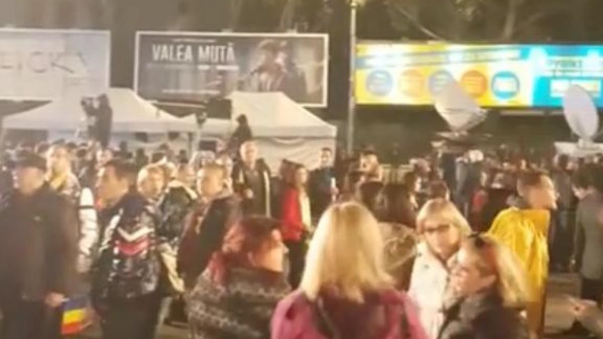 alegeri parlamentare 2016 imagini exclusive de la mitingul pnl din piata revolutiei