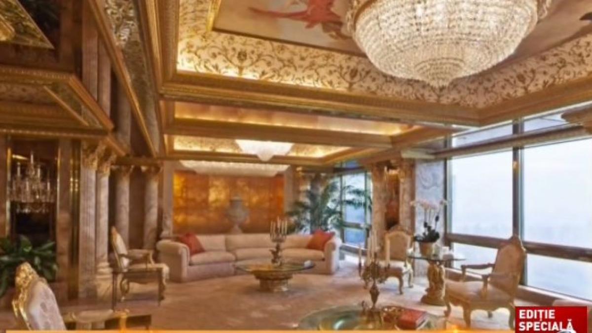 imagini de senzatie lux orbitor din casa lui donald trump