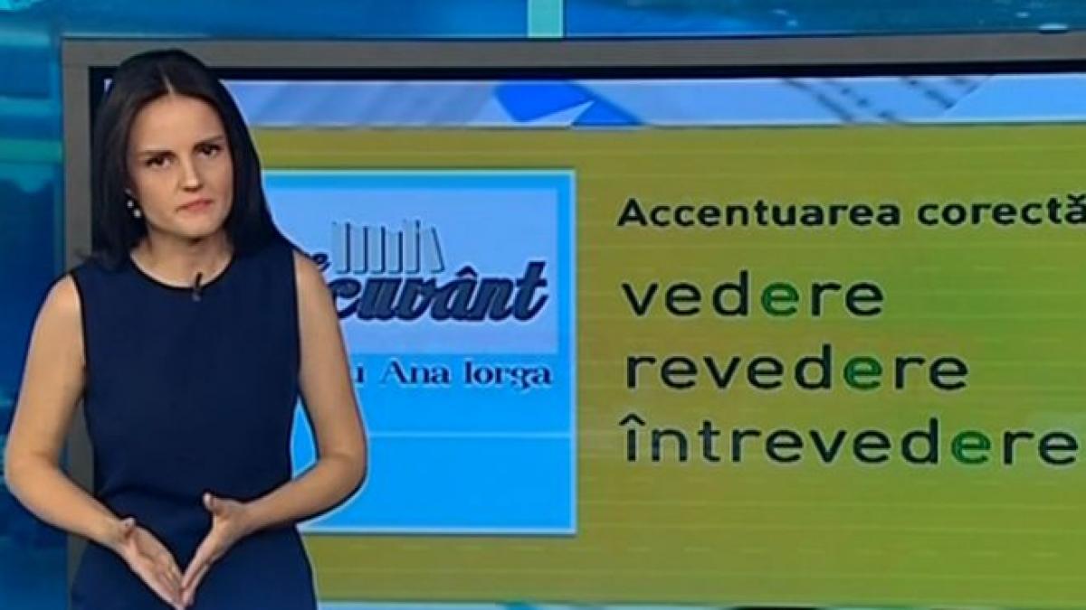 pe cuvant cu ana iorga cele mai frecvente greseli de accentuare a unor cuvinte