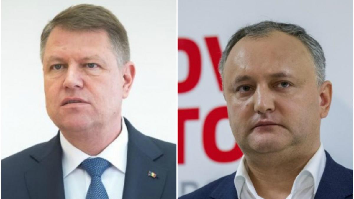 ce ii transmite klaus iohannis lui dodon