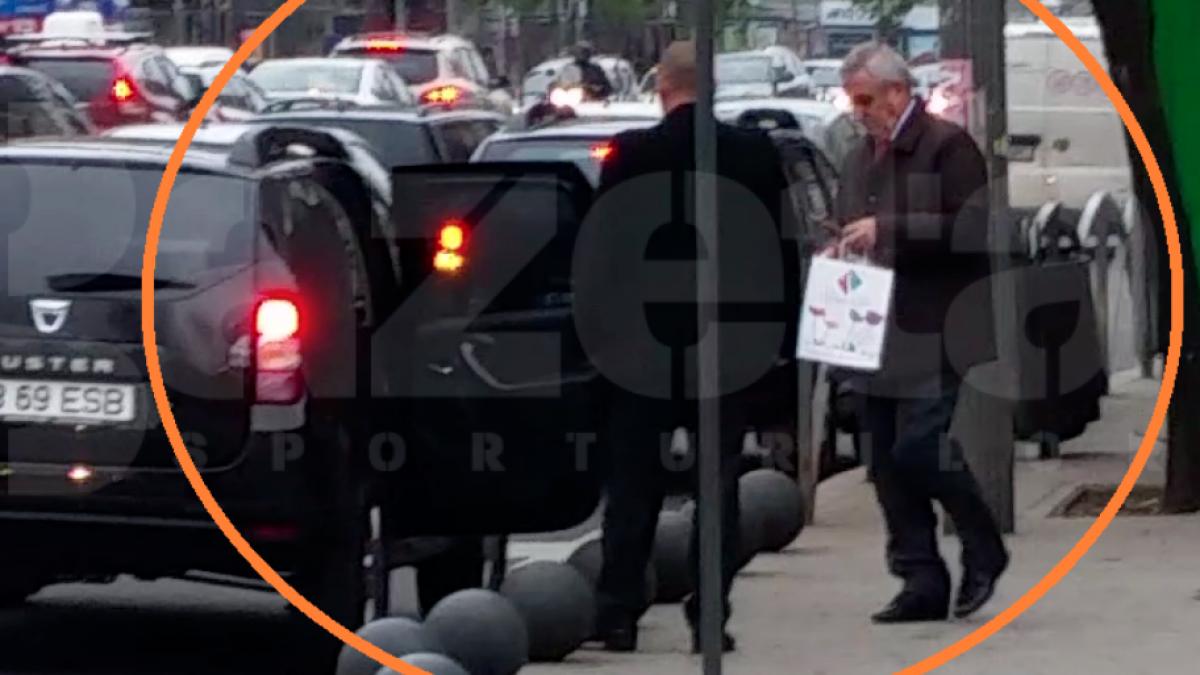 seful senatului calin popescu tariceanu a blocat o banda de mers din centrul capitalei ca sa mearga