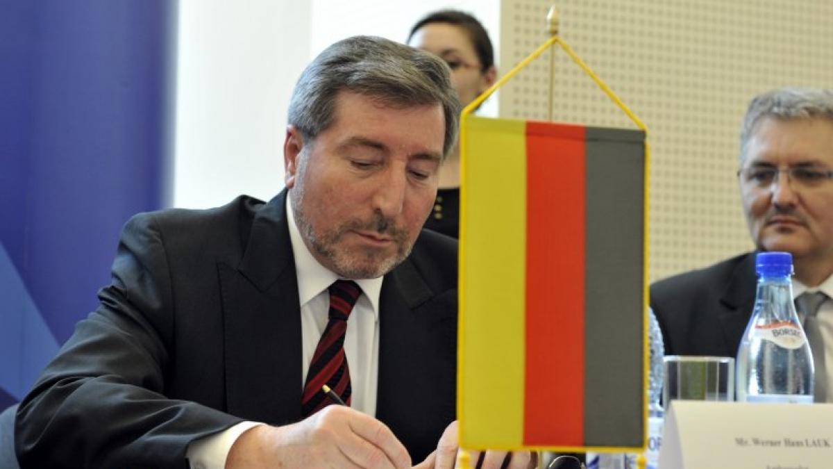 ambasadorul germaniei la bucuresti va parasi romania pe 30 decembrie