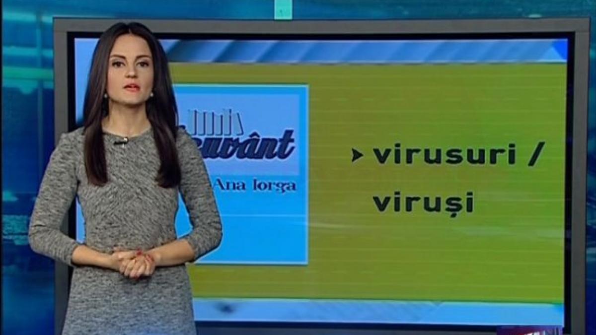 pe cuvant cu ana iorga care este diferenta dintre virusuri si virusi