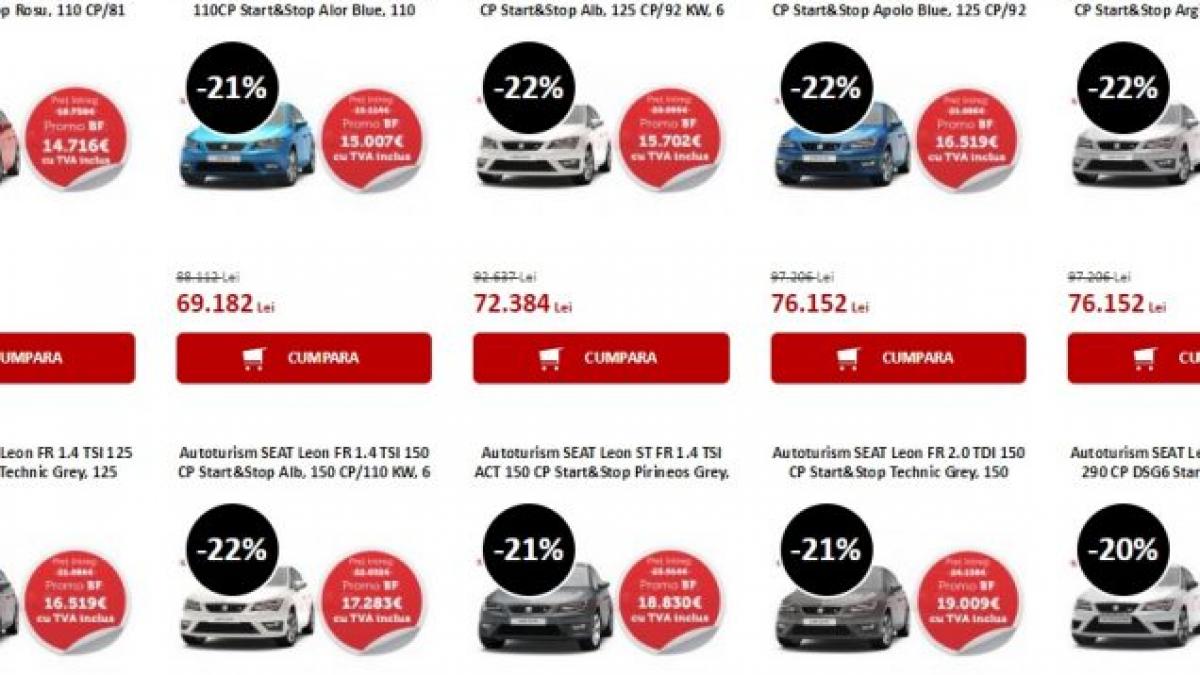 black friday 2016 masini la reducere pe emag si evomag