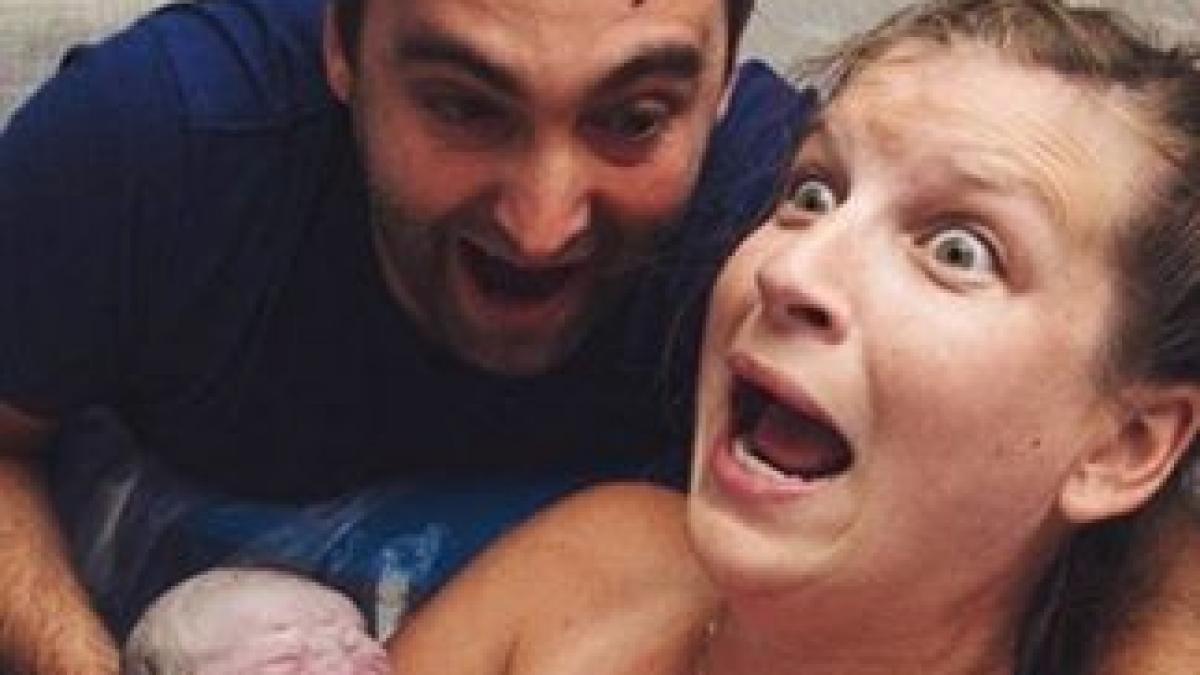 ce veste a primit proaspata mamica a fost luata total prin surprindere foto