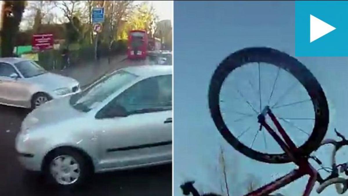 era pe bicicleta cand a fost lovit de o masina ce a urmat dupa ce a postat imaginile pe internet