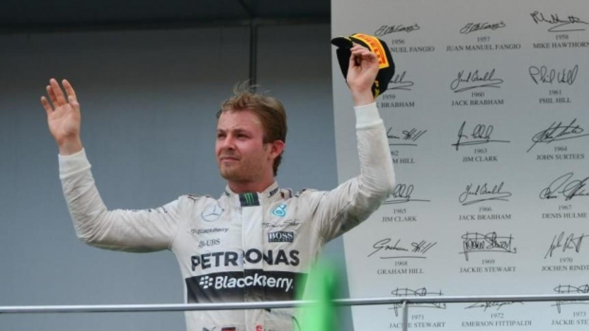 nico rosberg campion mondial de formula 1 in premiera este ireal