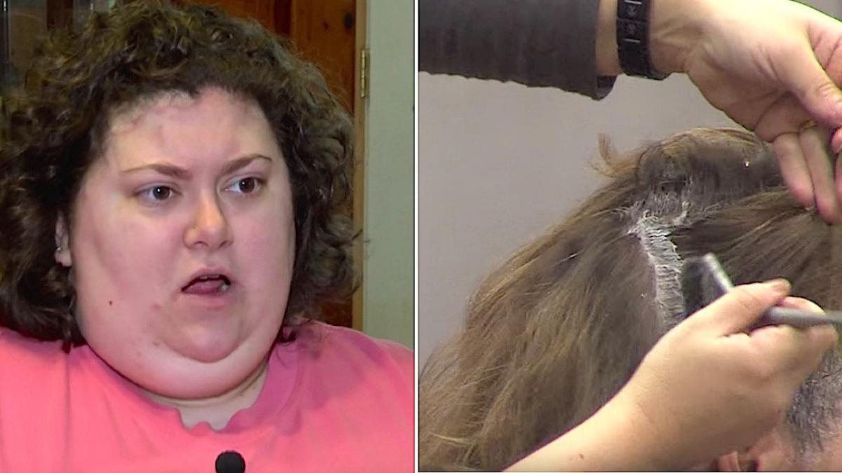 stilistul s a uitat la femeia asta si a refuzat sa o coafeze motivul te va soca