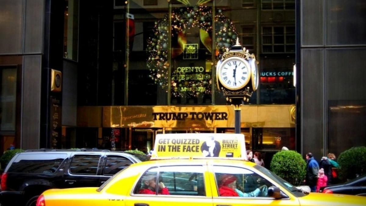 google maps trump tower ce a aparut pe harta