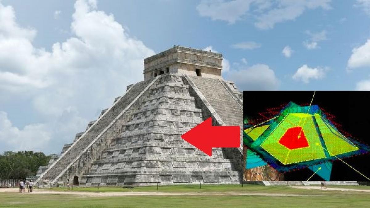 surpriza totala ce au gasit arheologii in interiorul acestei piramide mayase