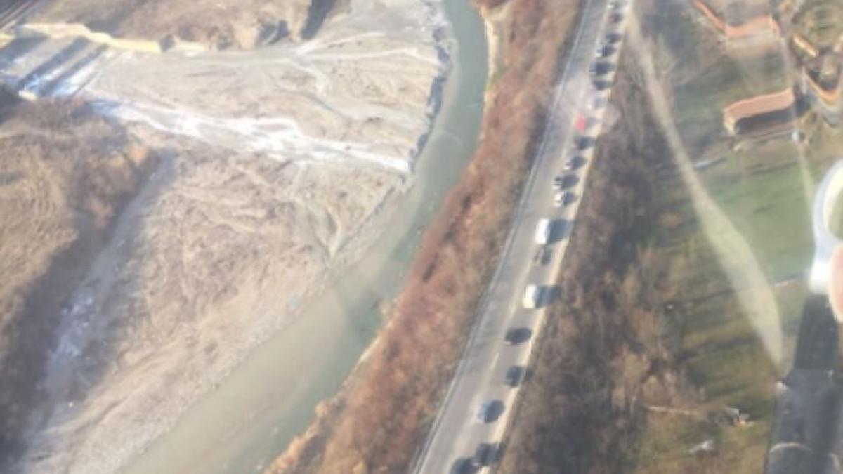 coloane de masini pe valea prahovei