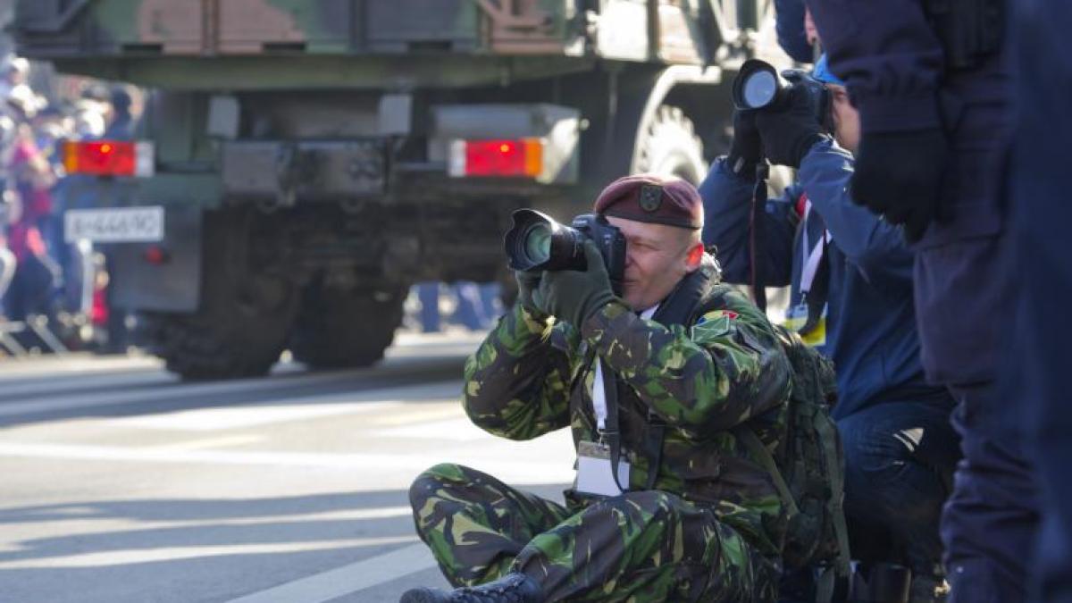 forta nevazuta care a vegheat parada de ziua nationala
