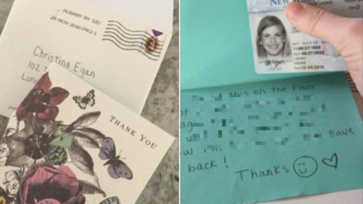 si a primit permisul prin posta la un an de cand l a pierdut impreuna cu un mesaj surprinzator