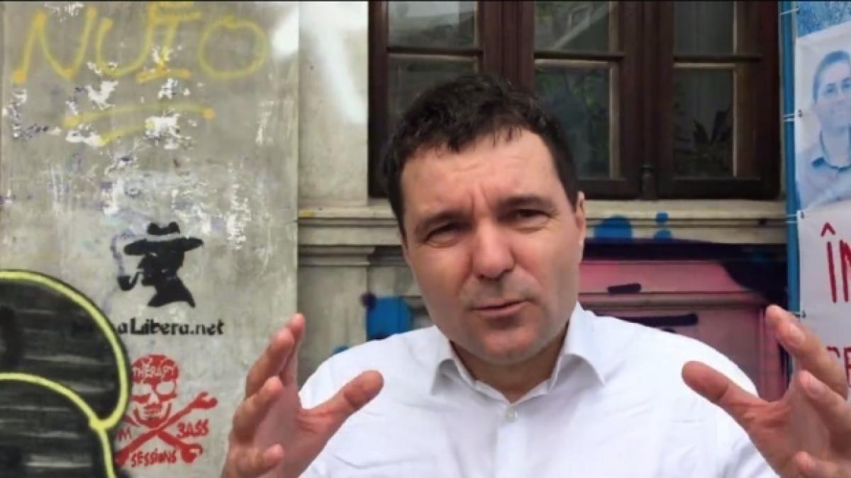 nicusor dan moment penibil la iasi