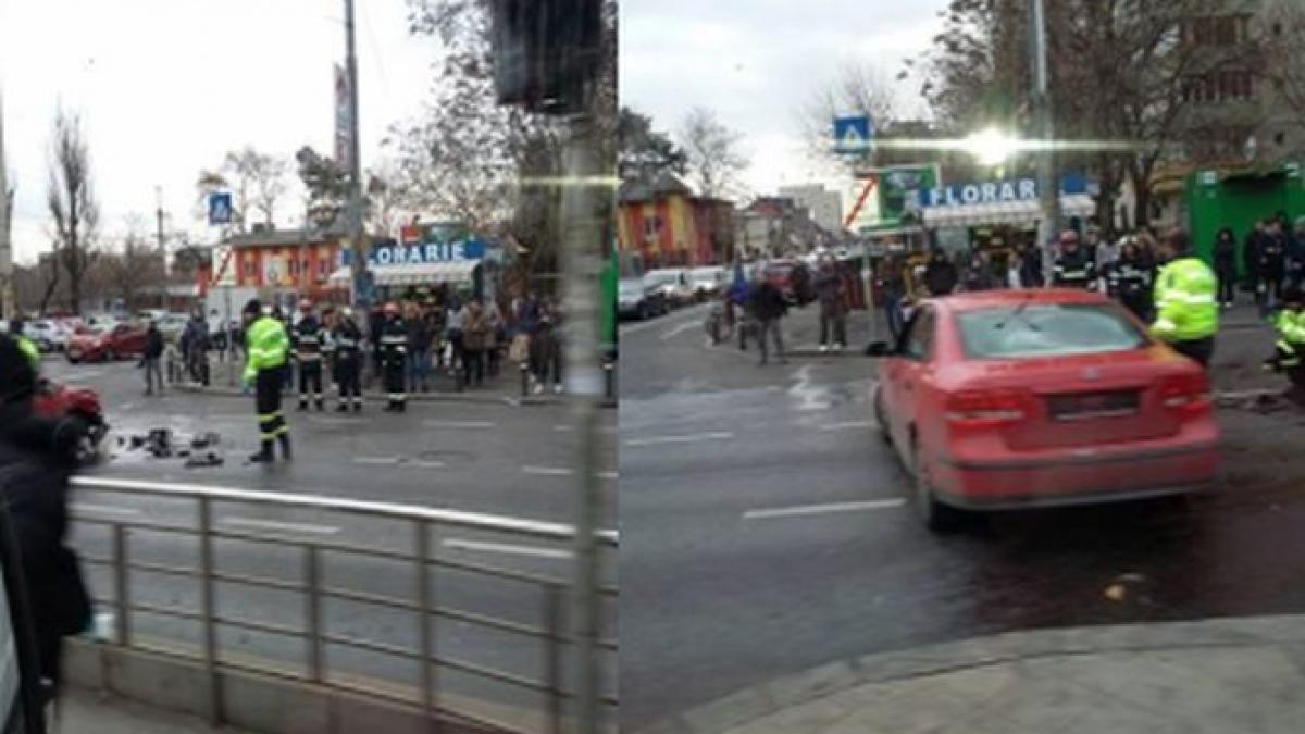 accident grav in centrul capitalei imagini de la locul tragediei foto
