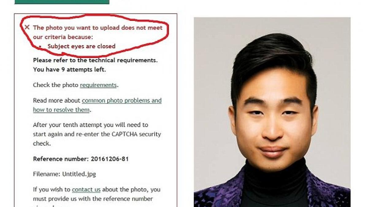 incidentul care a revoltat internetul i a fost refuzata poza de pasaport sub pretextul ca avea