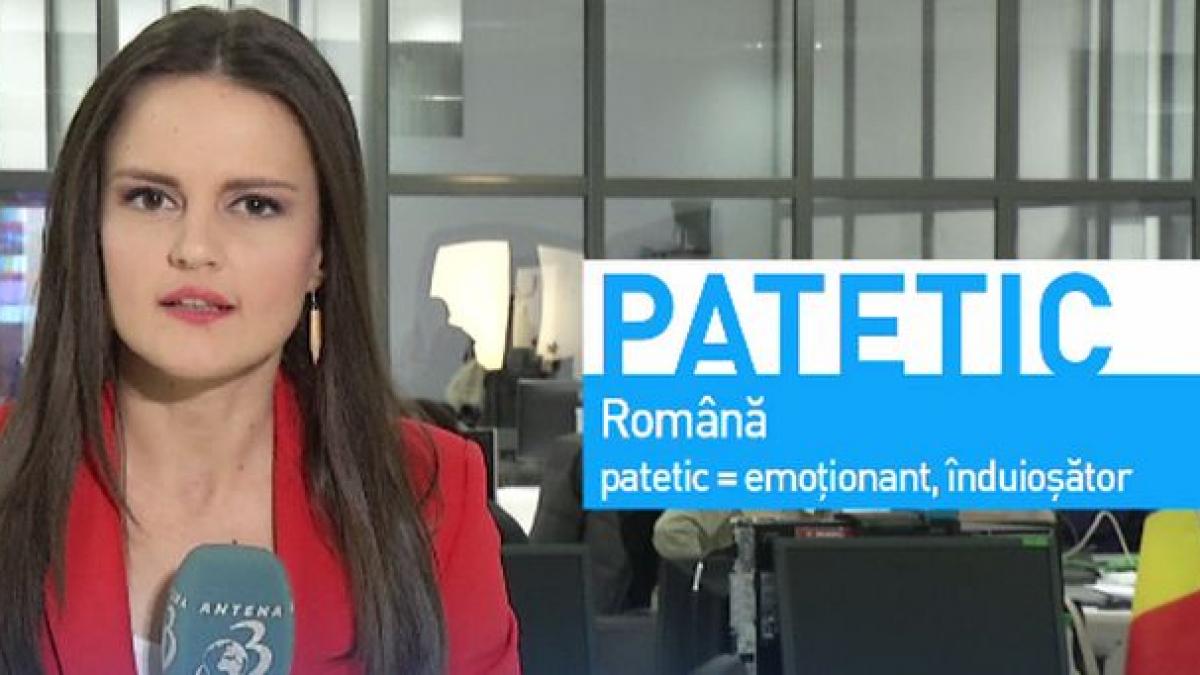 pe cuvant cu ana iorga cum sa folosim corect cuvantul patetic