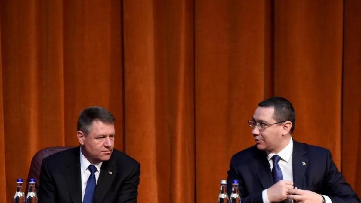 victor ponta mesaj important pentru klaus iohannis privind noul premier