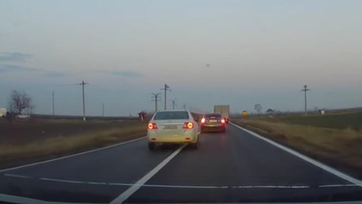 accident mortal pe dn1 impactul nimicitor a fost filmat video