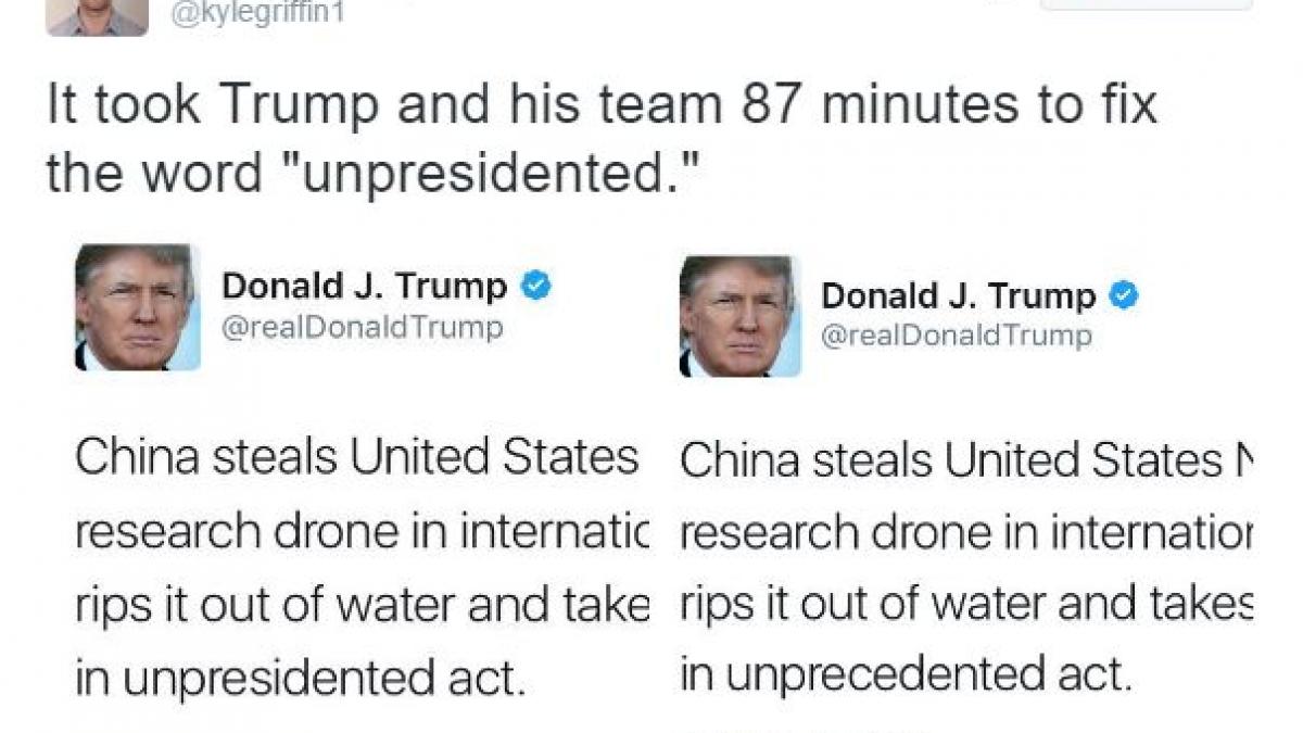 gafa uriasa facuta de donald trump tot internetul face misto de el