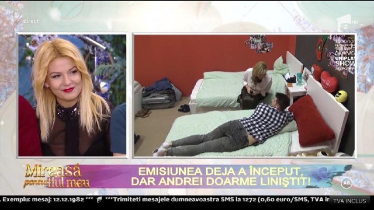 mireasa pentru fiul meu unul dintre concurenti surprins intr o ipostaza rusinoasa chiar in timpul