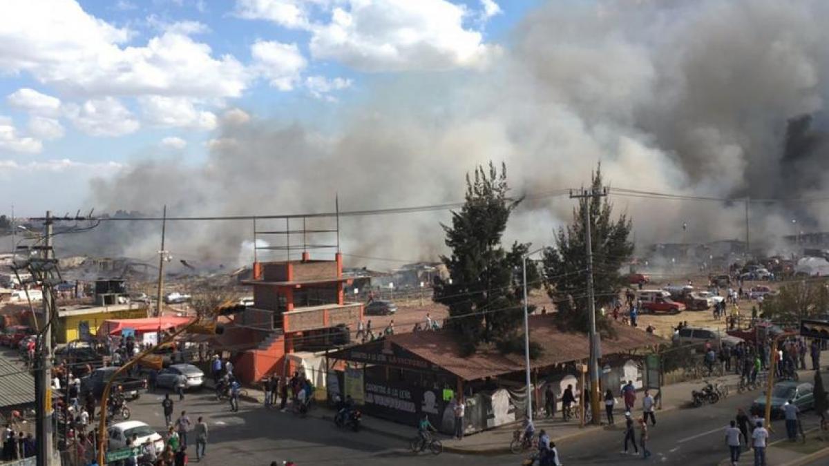 cel putin 12 morti si zeci de raniti intr o explozie produsa la o piata de artificii din mexic
