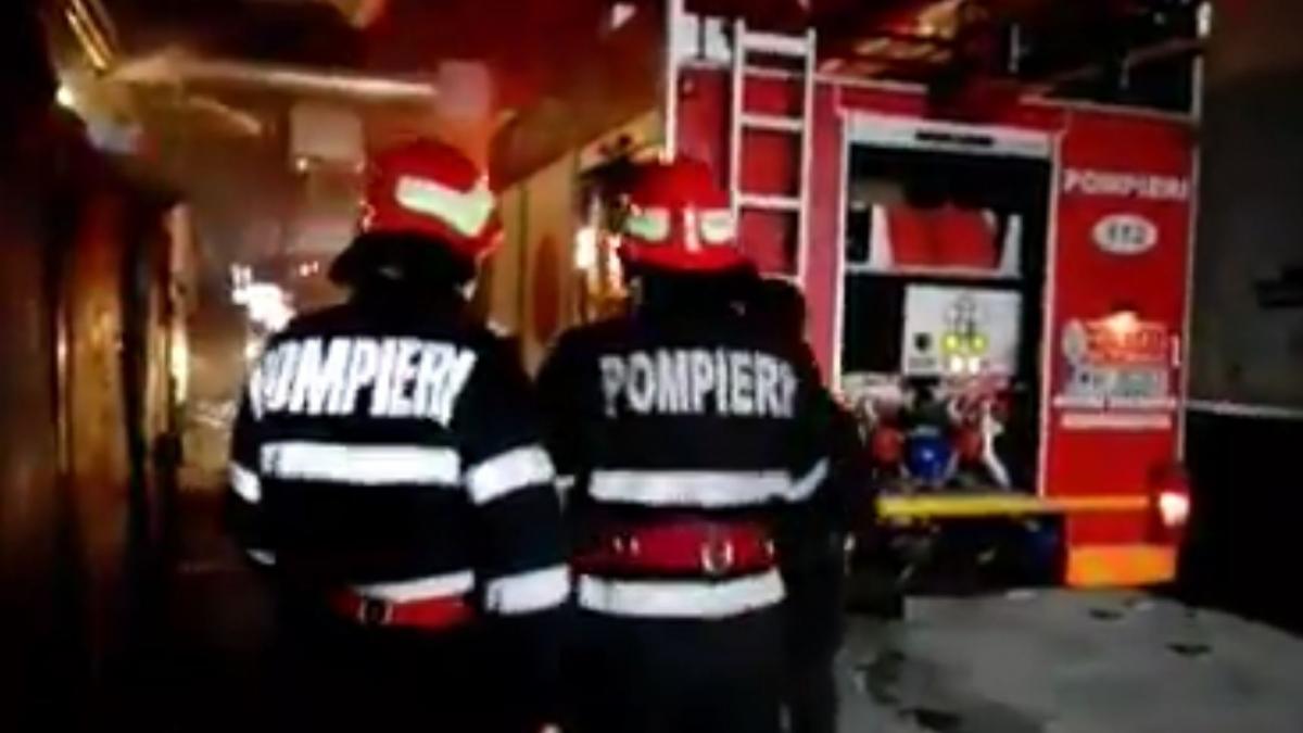 incendiu langa piata floreasca din capitala